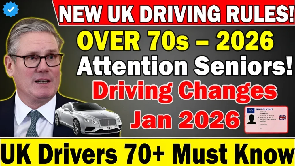 New US Driving Rules for Seniors Over 70: Key Changes Starting in 2026