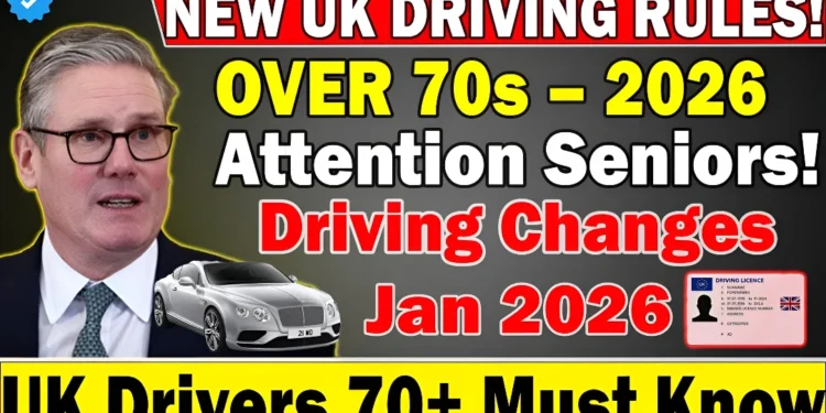 New US Driving Rules for Seniors Over 70: Key Changes Starting in 2026