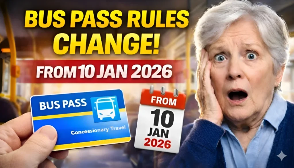 UK Bus Pass Rule Changes 2026: Who Still Qualifies & What You Must Do Now