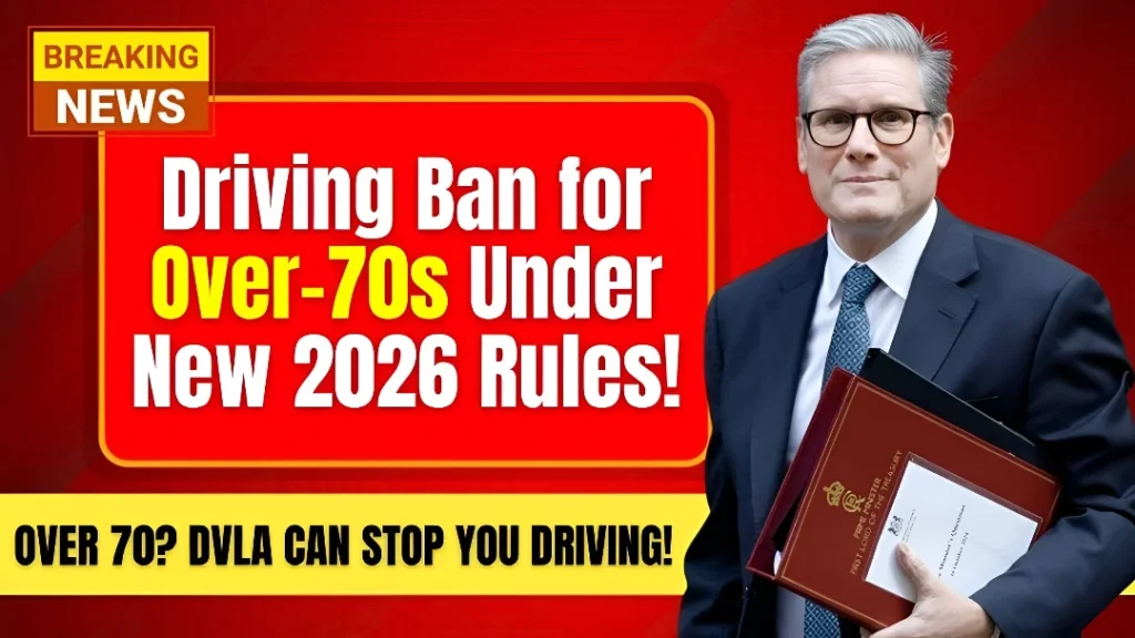 DVLA Confirms Driving Ban for Over 70s Under New 2026 Rules