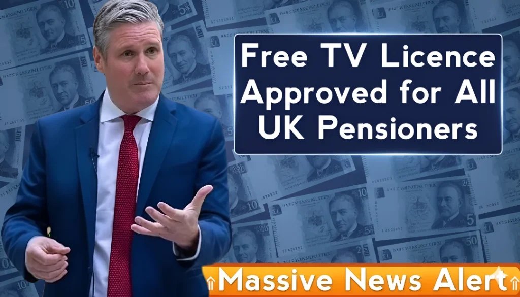 Free TV Licence Approved for All UK Pensioners – Govt Finally Says YES